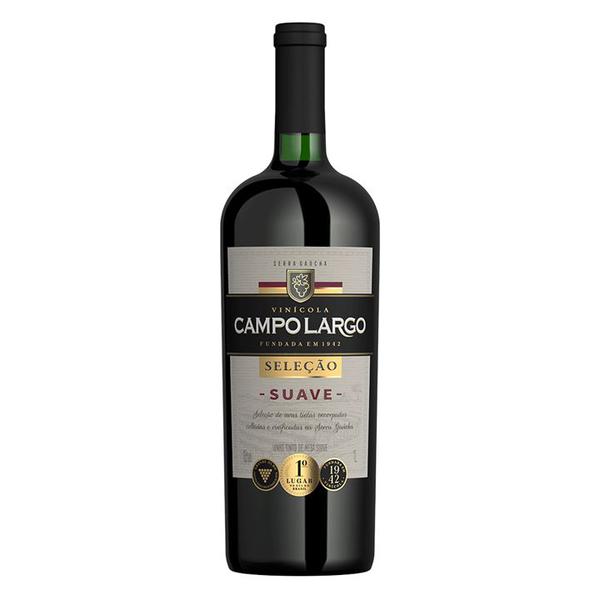 VINHO CAMPO LARGO SELECAO SUAVE 1L
