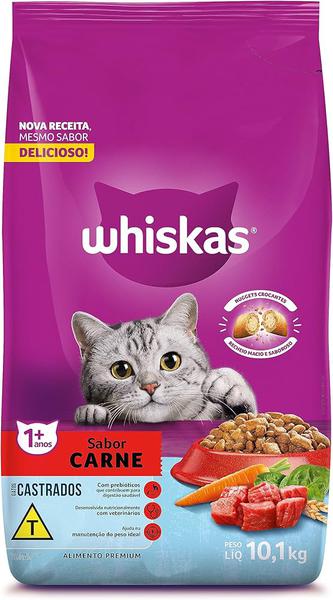 WHISKAS DRY AD CASTRADO CARNE KG