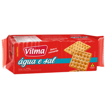 BISC VILMA 170G AGUA E SAL