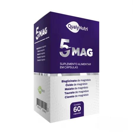 5MAG BLEND 500MG CX 60CAPS QUALYNUTRI