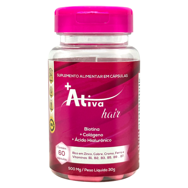 +ATIVA HAIR C/60 CAPS