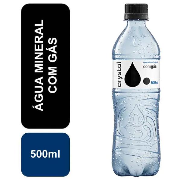 Água Mineral Crystal 500ml Com Gás