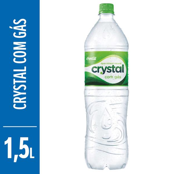 Água Mineral Crystal Com Gás 1,5 L