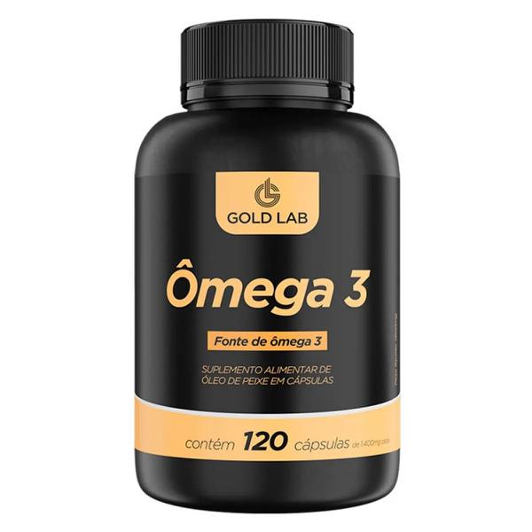 Ômega 3 120 Cápsulas Gold Lab 1400mg