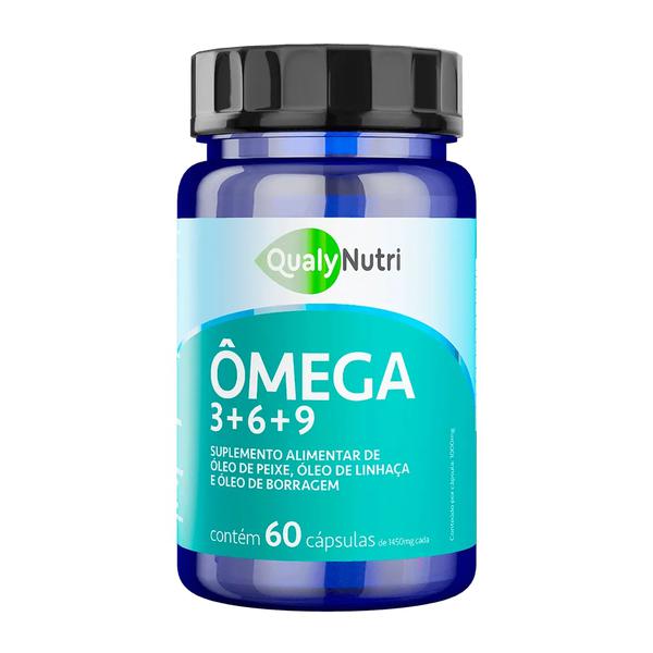 Ômega 3-6-9 Mulher 1000mg 60 Capsulas Qualynutri