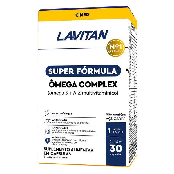 Ômega 3 + A-Z Lavitan Ômega Complex 30 cápsulas