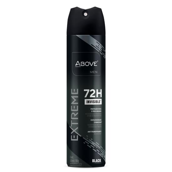 Desodorante Antitranspirante Extreme Black 72H 150ml Above