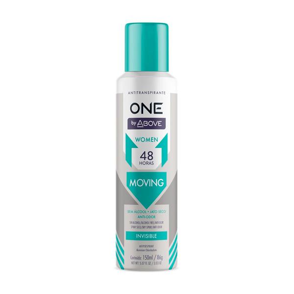 Desodorante Antitranspirante Aerosol Above One Moving Women 150ml