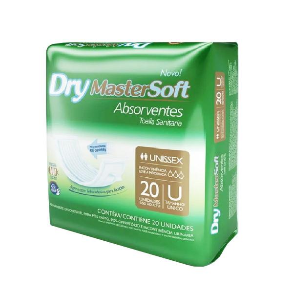 Absorvente Geriátrico DryMasterSoft com 20 Unidades