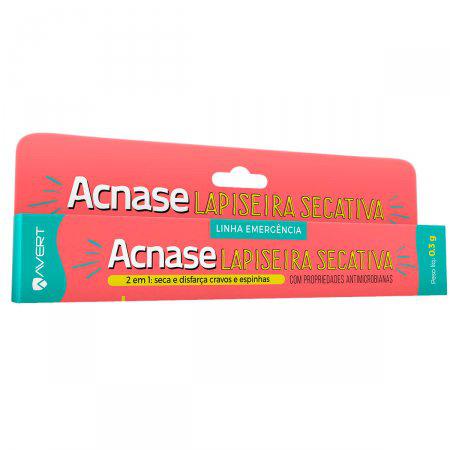 Acnase Lapiseira Secativa Marrom 300mg