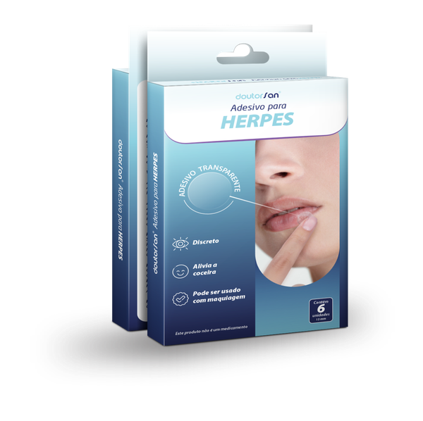 Adesivo para Herpes DoutorSan com 6 Unidades Sanfarma