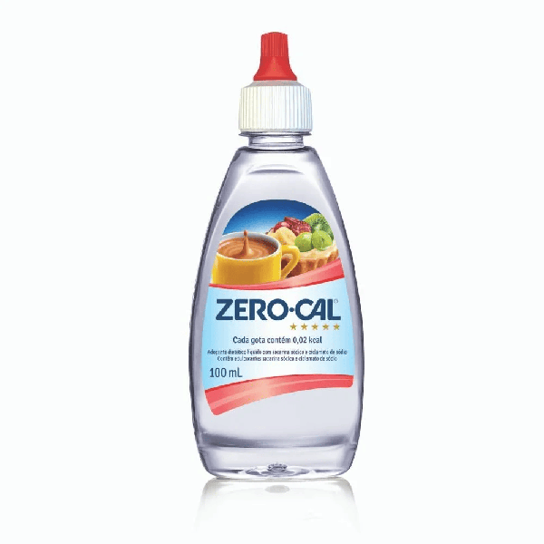 Adoçante Líquido Zero-Cal Sacarina 100ml