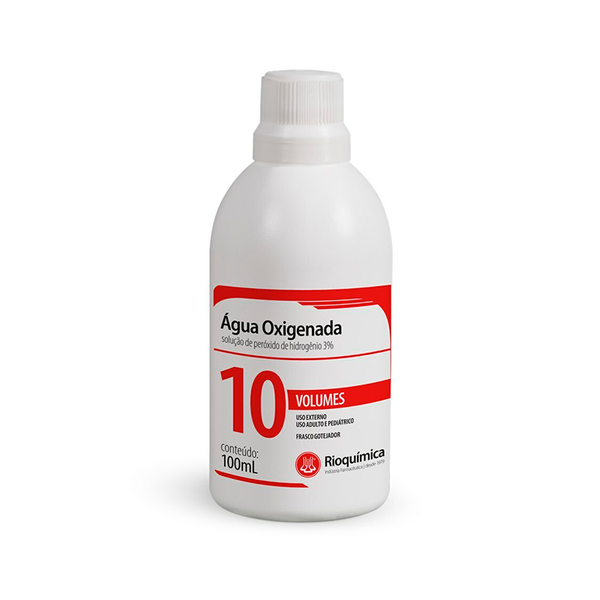 AGUA OXIGENADA 10V FERIMENTO 100ML RIOQUIMICA