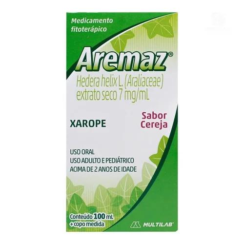 Aremaz Xarope 7mg - Sabor Cereja 100ml