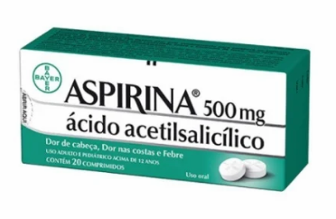 ASPIRINA 500MG CX 20CP