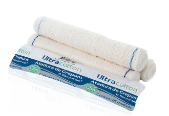 ATADURA CREPE 06X1,80CM ULTRACOTTON