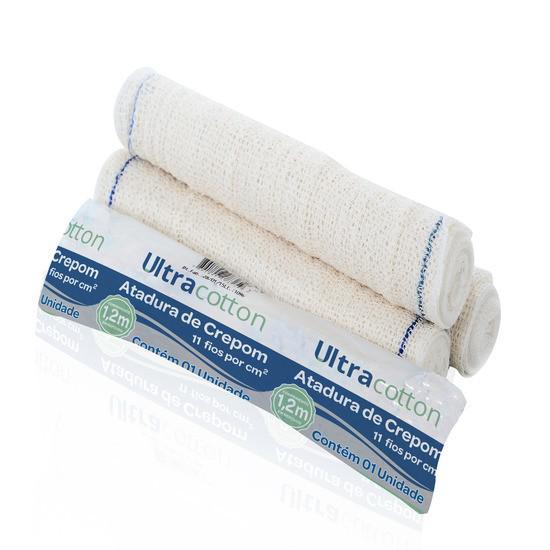 Atadura de Crepom 12cm x 1,80m - Ultracotton