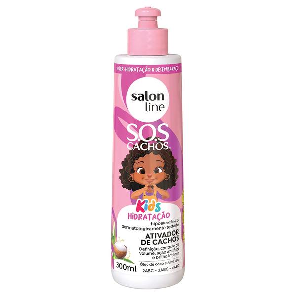 Ativador De Cachos Salon Line Sos Cachos Kids 300ml