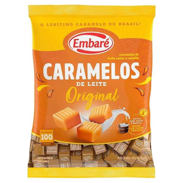 Bala Caramelo Leite 660gr- Embaré