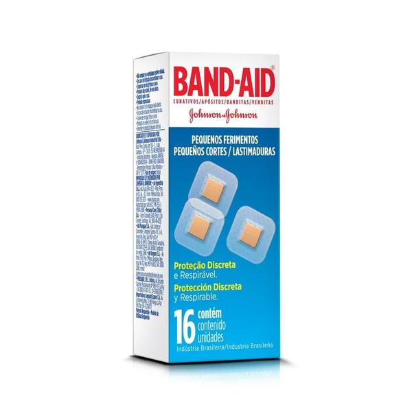 Band-Aid Pequenos Ferimentos com 16 unidades