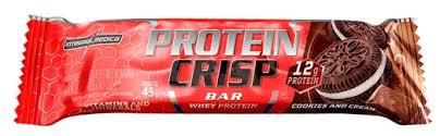 Barra de Proteína Integralmédica Protein Crisp Bar Cookies and Cream 45g