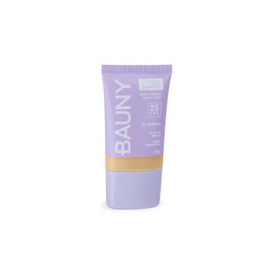 Base Líquida FPS 25 Matte Cor 020 (27g) - Bauny