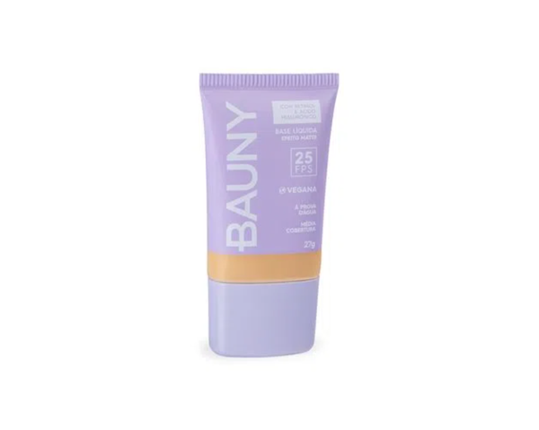 Base Líquida FPS 25 Matte Cor 050 (27g) - Bauny