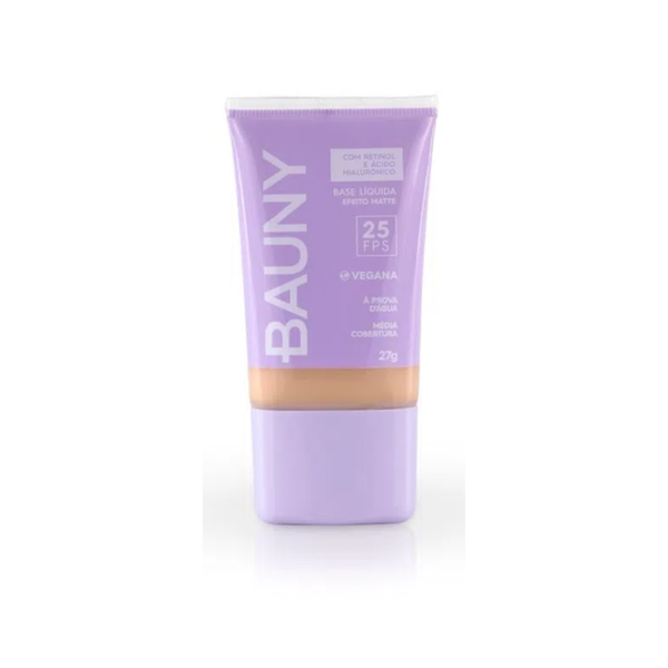 Base Líquida FPS 25 Matte Cor 060 (27g) - Bauny