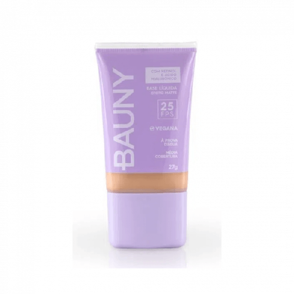 Base Líquida FPS 25 Matte Cor 070 (27g) - Bauny