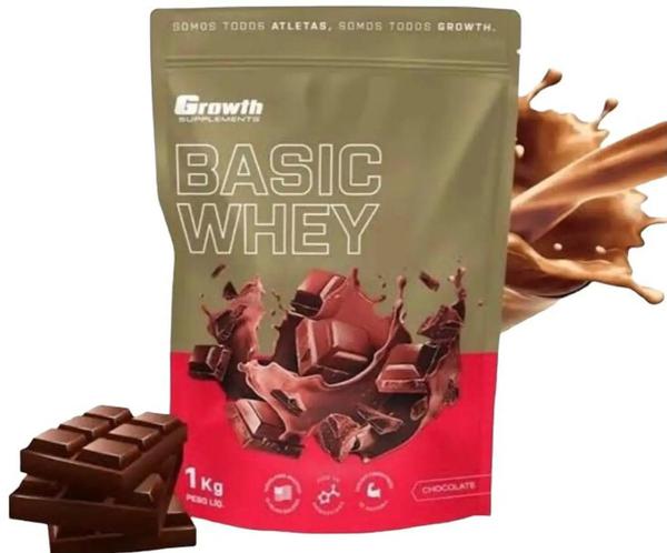 Basic Whey Protein 1kg Growth - Chocolate