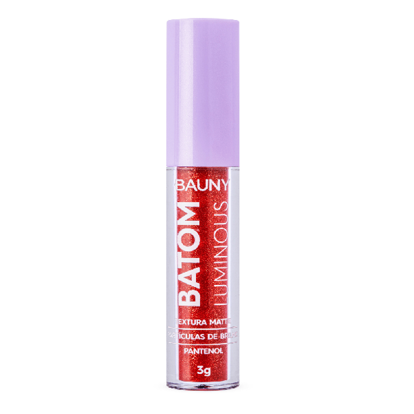 Batom Líquido Bauny 3G Cherry Luminous