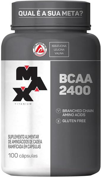 BCAA 2400-100 Cápsulas - Max Titanium