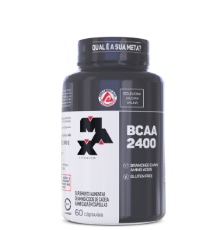 BCAA 2400MG CX 60CAPS MAX TITANIUM