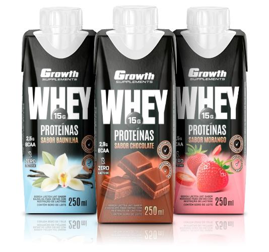 Bebida Láctea Growth 250ml - Chocolate