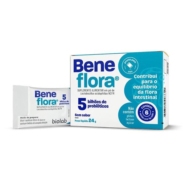 Beneflora 4g Caixa Com 6 Sachês