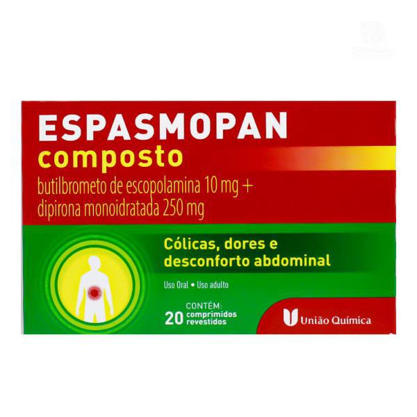 BUSCOPAN COMPOSTO (ESPASMOPAN) CX 20CP REV