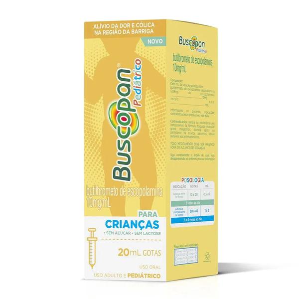 Buscopan Pediátrico 10mg/mL Gotal 20mL