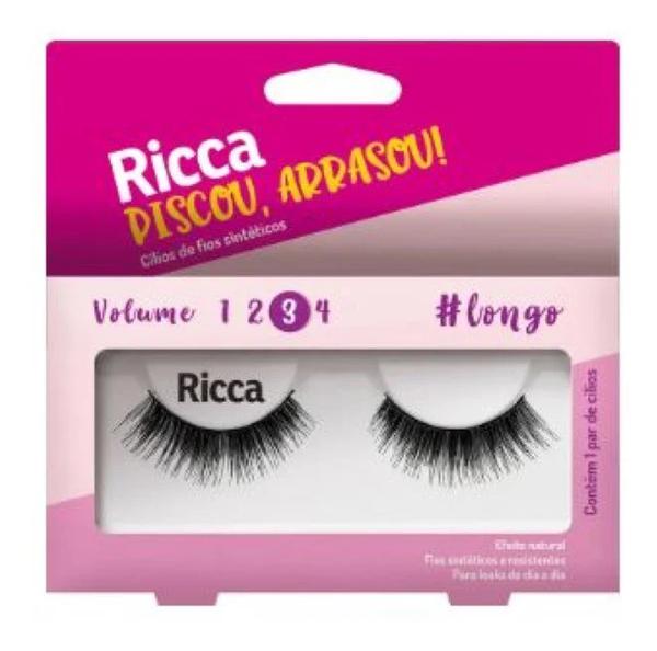 Cílios Postiços Ricca Médio 303 - Volume 1