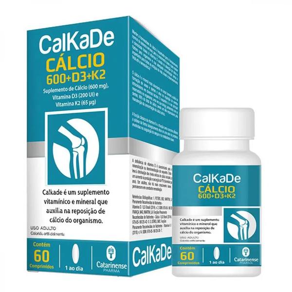 Calkade Calcio Com 60 Comprimidos - Catarinense