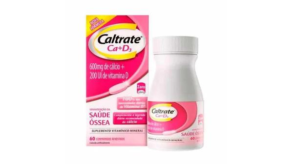 Caltrate D 600mg + 200UI 60 Comprimidos