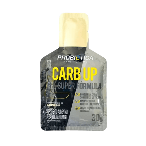 Carb UP Gel Super Fórmula 1 Sachê Probiótica Baunilha
