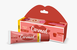 Carmed Hidratante Labial Maçã Do Amor com 10g