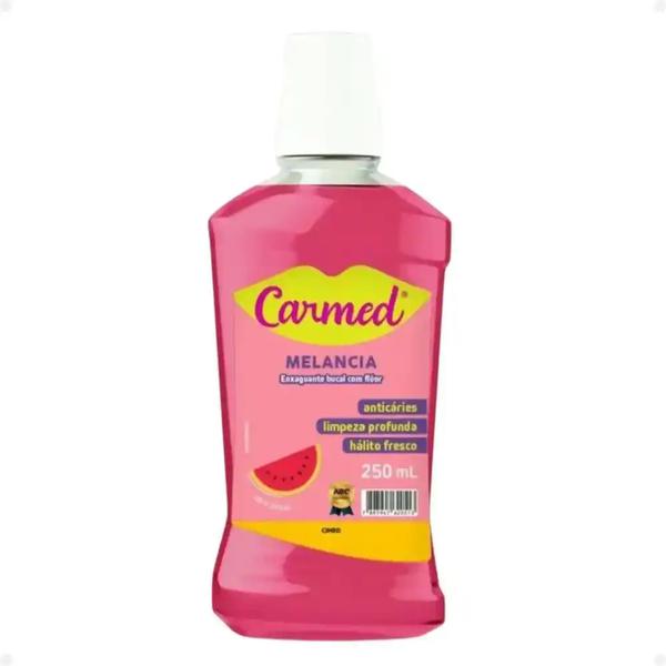 Carmed Melancia Enxaguante Bucal 250ml
