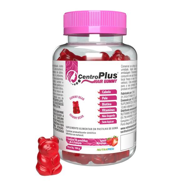 Centroplus Hair Gummy c/ 30 gomas