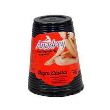 Cera depilatória Elastica Negra 200g - Anadrey
