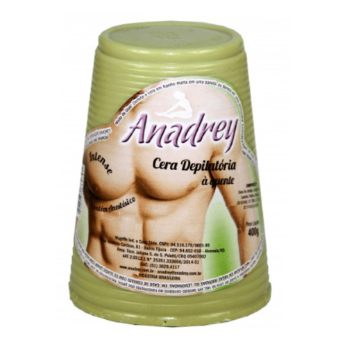 Cera depilatória Intense 400g - Anadrey