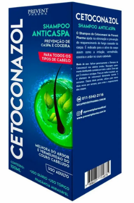 CETOCONAZOL (PREVENT) SH AD FR 100ML
