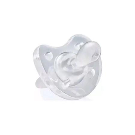 Chupeta Kuka Siliconte Soft Orto 0 A 6 Meses, Transparente