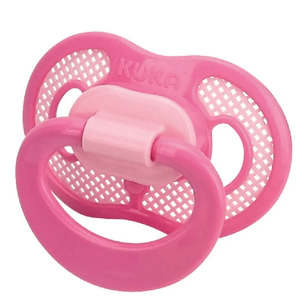 Chupeta Super Ventilada Kuka Ortodôntica Rosa Nº 2 - Ref. 2577
