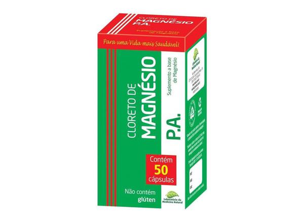 Cloreto De Magnésio P.a. 50 Cápsulas 500mg - Medinal
